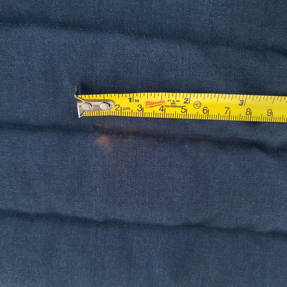 LL Bean Jacket Mens Medium Blue Downtech Full Zip Regular Down Nylon Polyester - Picture 12 of 15